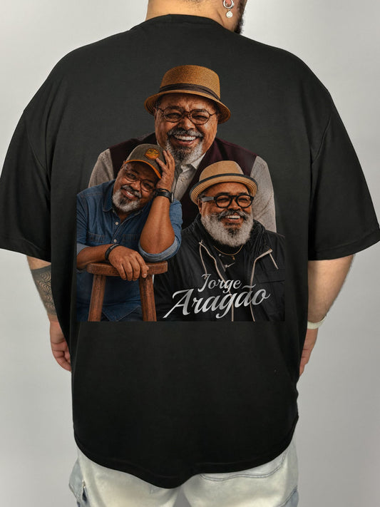 Camiseta Manga Curta Jorge Aragão