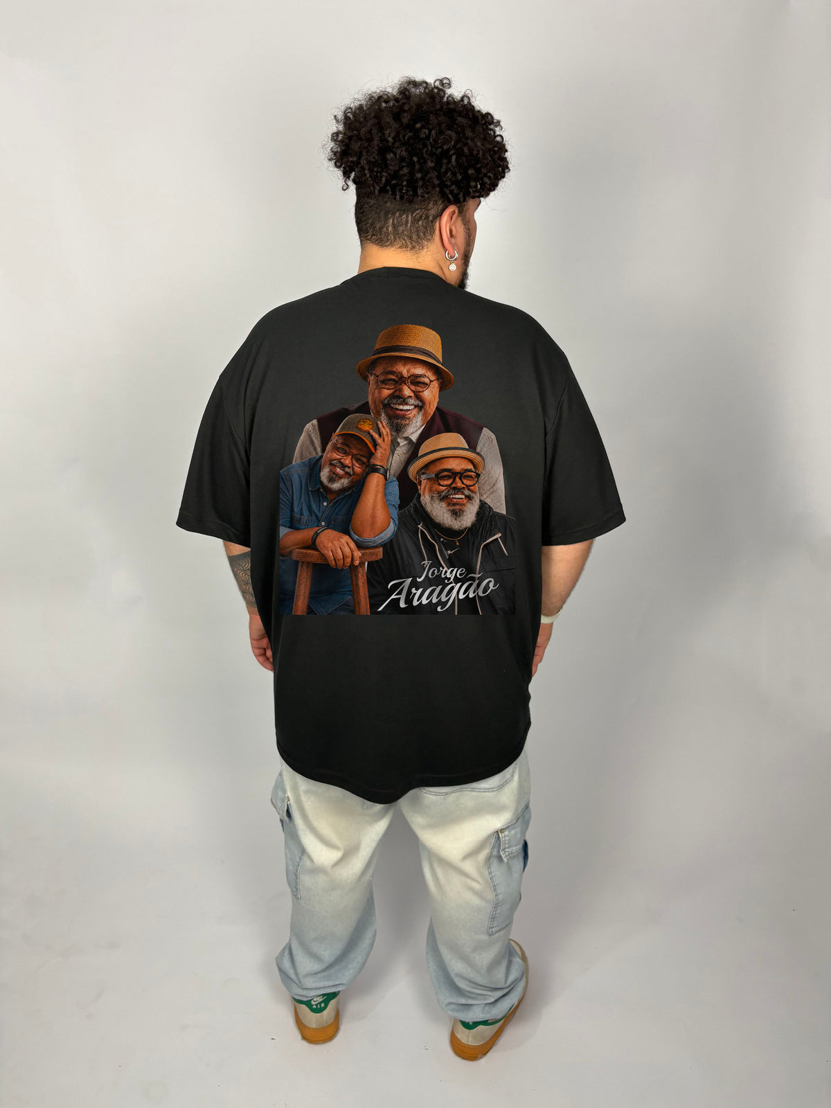 Camiseta Manga Curta Jorge Aragão