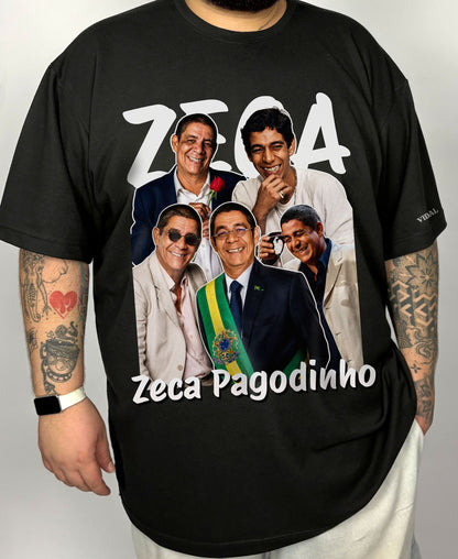 Camiseta Manga Curta Zeca Pagodinho