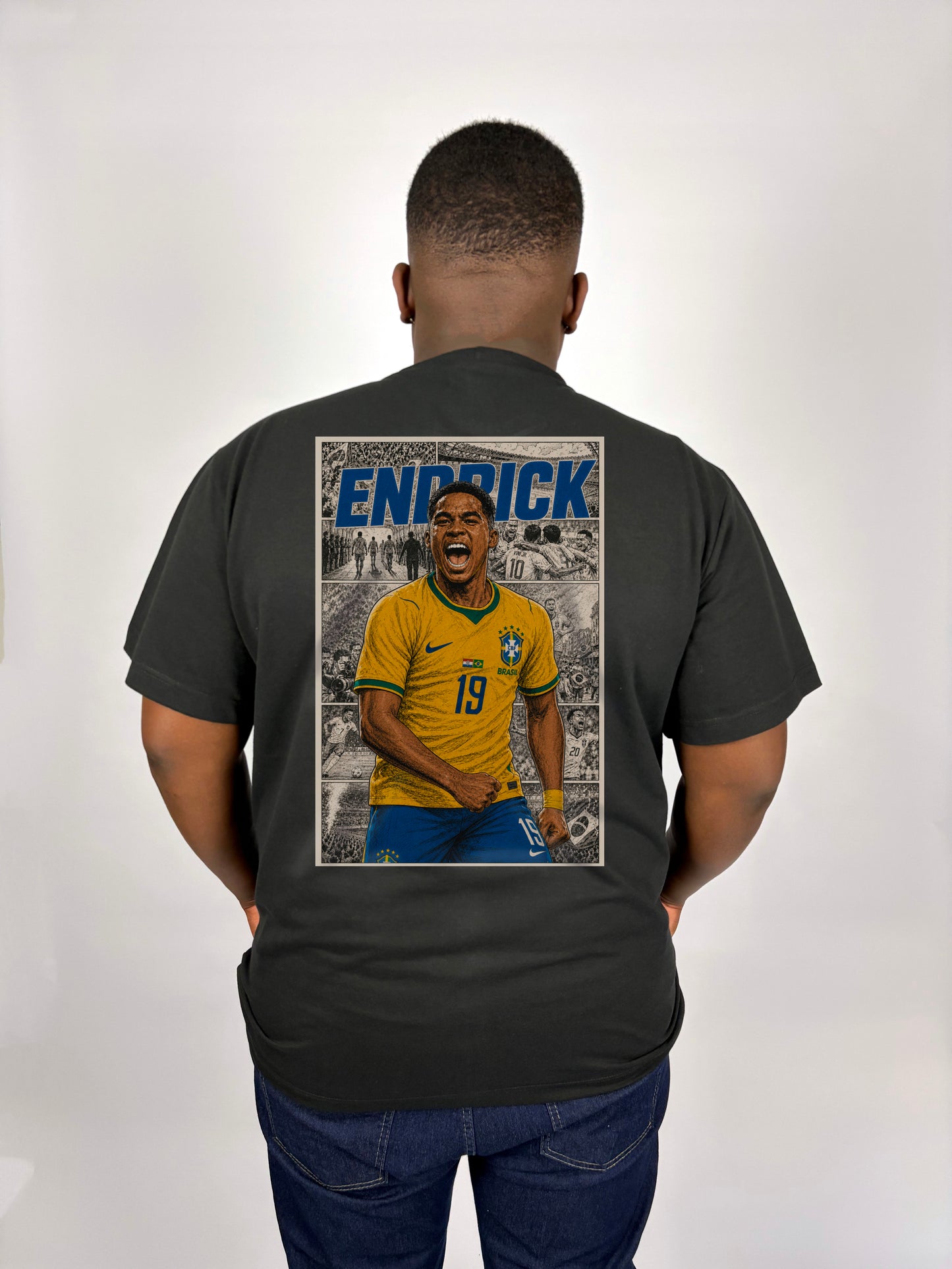 Camiseta Manga Curta Estampada